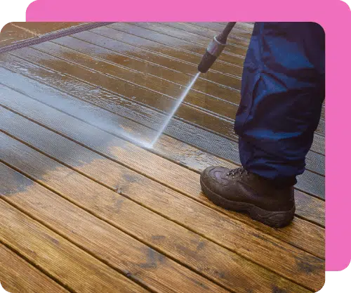 Pressure Washing Outdoor Surface in Lakeland, FL