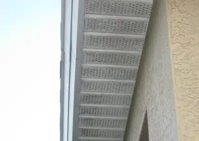 A close up of the bottom part of a building