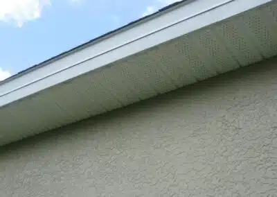 A white house with a sky background