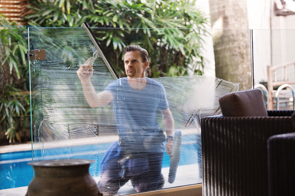 Pressure Washing Outdoor Surface in Lakeland, FL