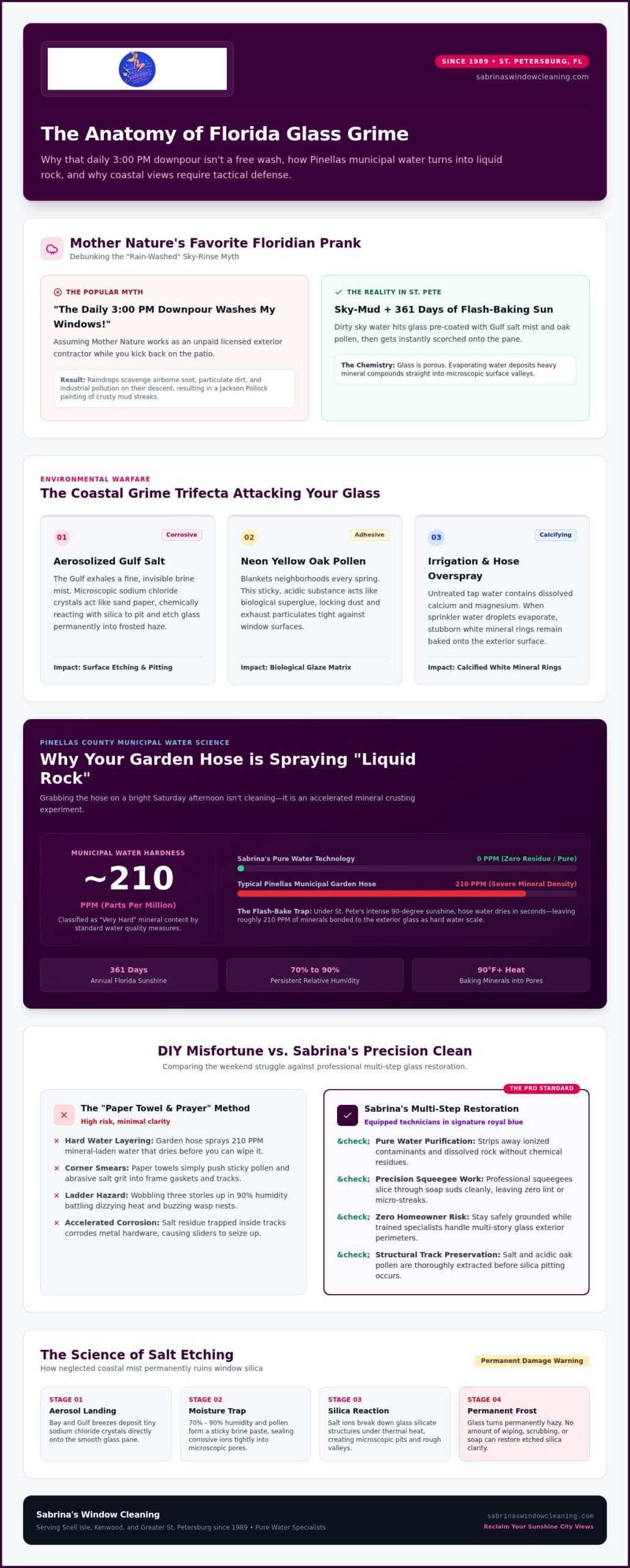 St. Petersburg Window Cleaning: Professional Shine for the Sunshine City