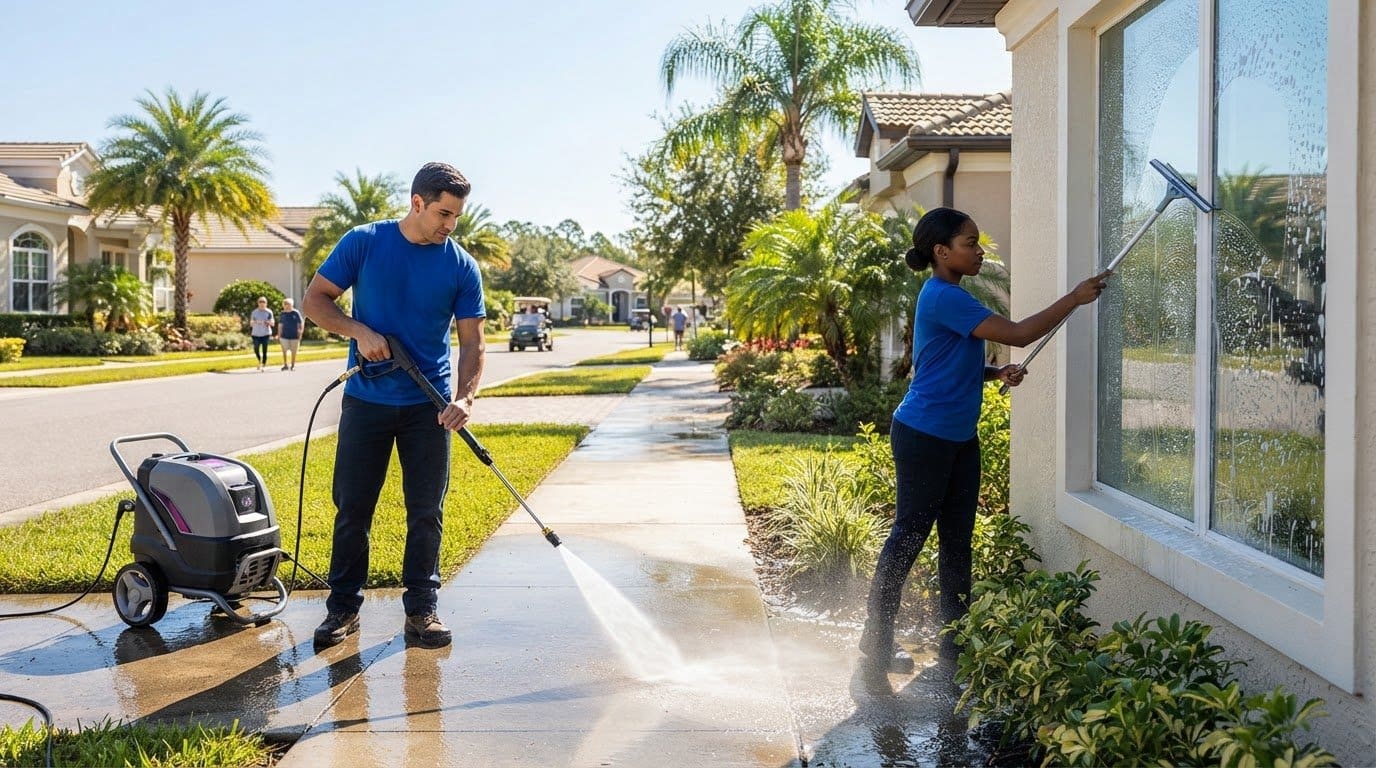 HOA Pressure Washing Services The Villages and Community Standards